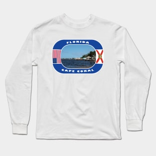 Florida, Cape Coral City, USA Long Sleeve T-Shirt